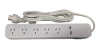 Zapatilla Prolongador 5 Tomas 2 Usb 3.1a 3mts Schneider