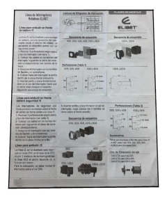 Llave Conmutadora Trifasica + N 40a Elibet Para Riel Din - Electricidad MAVA