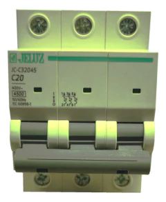 Llave Termomagnetica Termica Tripolar 20a 3x20 4,5ka Jeluz