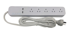 Zapatilla Prolongador 5 Tomas 2 Usb 3.1a 3mts Schneider en internet