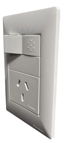 Llave Cambre Combinacion Y Toma Blanco Tapa Sxxii 22 - comprar online