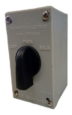Llave Interruptor Inversor Cortinas Elibet Con Caja - comprar online