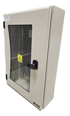 Gabinete Tablero Metalico Roker Ip65 450x300x100mm C/ Visor - comprar online