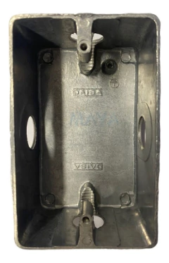 Caja Para Bastidor Galvanizada Rosca 1/2 Daisa Interiores