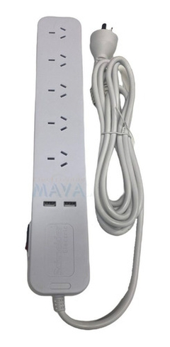 Zapatilla Prolongador 5 Tomas 2 Usb 3.1a 1.5mts Schneider - comprar online