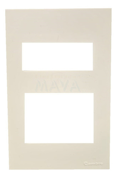 Tapa Lujo Punto Y Toma Sxxi Blanca Cambre 4136 Siglo 21