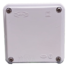 Caja De Paso Plastica Estanca Ip65 80x80x50mm Conextube