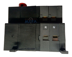 Llave Conmutadora Bipolar 40a Elibet Para Riel Din - comprar online
