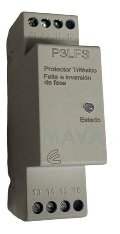 Rele Protector Trifasico Falla Seguencia De Fase Sin Neutro