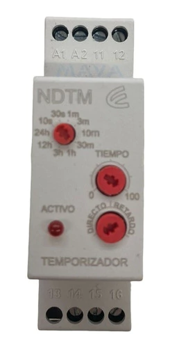 Temporizador Multiescala 24-220vca/vcc Elibet Elitron