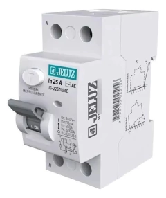 Disyuntor Diferencial Bipolar 25a 2x25 Jeluz