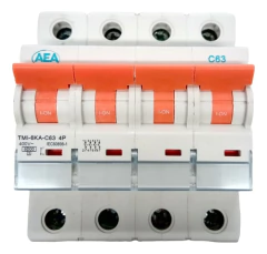 Llave Termica Tetrapolar 63a 4x63a 6ka Aea