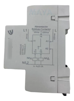 Temporizador Estrella Triangulo Elitron Elibet 24-220vca - comprar online