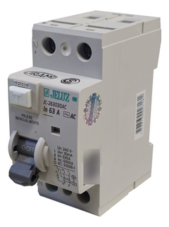 Disyuntor Diferencial Bipolar 63a 2x63 Jeluz - comprar online