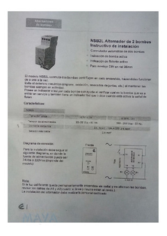Temporizador Alternador Automatico De Bombas 220v Elitron en internet