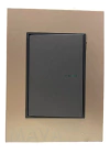 Llave Cambre Bauhaus Punto Teclon Gris Y Champagne