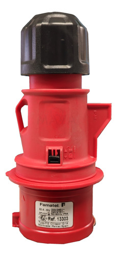 Ficha Macho Industrial 5x 32a 3p+n+t Famatel - comprar online