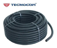 Rollo Caño Corrugado 1 1/4 Pesado Loza Tecnocom 25 Metros