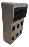 Tablero Industrial Para 6 Tomas 16 Modulos Din Pvc Famatel