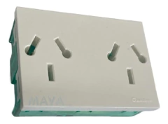 Toma Doble Externo Con Tapa Y Caja Externa Intemperie Cambre en internet