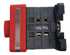 Llave Conmutadora Bipolar 20a Para Riel Din Elibet - comprar online