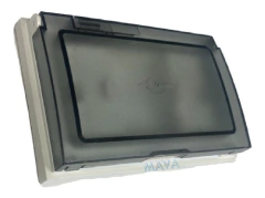 Toma Doble Externo Con Tapa Y Caja Externa Intemperie Cambre - comprar online