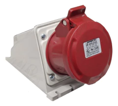 Toma Externo Industrial 4 X 32a 3 Polos + Tierra Famatel