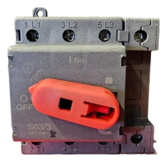 Seccionador Interruptor Bajo Carga 4x80a P/ Riel Din Elibet