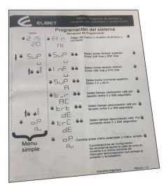 Protector Tension Monofasico Riel Din 40a Volt Amperimetro - Electricidad MAVA