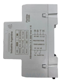 Rele Protector Tensión Trifasico Falla Asimetria Fase Elitro - comprar online