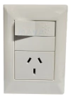 Llave Cambre Tecla Punto Y Toma Blanco Tapa Sxxii 22