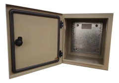 Gabinete Tablero Metalico Roker Ip65 Estanco 300x300x225mm - comprar online