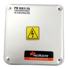 Caja De Paso Estanca Pvc Ip65 Roker Pr997/75 92x92x75mm