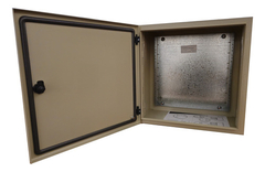 Gabinete Tablero Metalico Roker Ip65 Estanco 450x450x225mm - comprar online