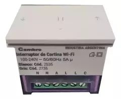 Modulo Tecla Interruptor Persiana Blanco Wifi Cambre 2535 - comprar online