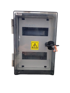 Tablero Gabinete Estanco Ip65 16 Mod Roker Prd551/1 Cristal