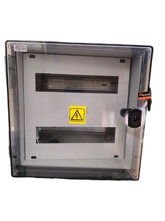 Tablero Gabinete Estanco Ip65 24 Mod Roker Prd552/1 Cristal