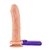 Prótese com Vibro e Ventosa 18x4,5cm - HP353NE