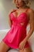 Camisola de Renda e Cetim - 02142