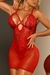 Camisola de Tule e Renda -775 - loja online