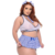 Colegial Estudante Maliciosa Plus Size - HG007