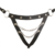 Calcinha em Couro com Corrente Horizontal - LS038 - comprar online