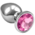 Plug Cristal Redondo - Tamanho P