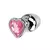 Plug Cristal Coração - Tamanho M - Proibida Hot | Sex Shop em Novo Hamburgo