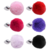 Plug Pompom MÉDIO - 4 cm diâmetro