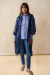 TRENCH PAPRICA AZUL - comprar online