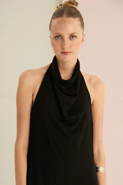 VESTIDO LOURDES NEGRO - comprar online