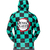 Campera Full Print - Demon Slayer - Tanjiro (Talle XL) - FOTOCAJA | Tienda Geek 