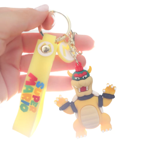 Llavero Goma | Mario bros - Bowser