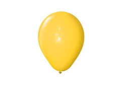 Globo látex 10" amarillo x 10